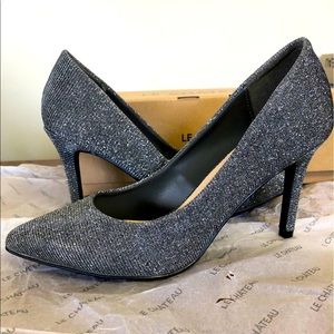NWT - Silver Sparkly Pumps